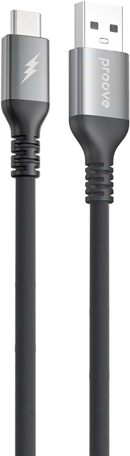 Кабель Proove ReGen Silicone USB to Type-C 3A 1m Black (CCRS12001102)